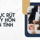 Thủ tục rút đơn ly hôn thuận tình