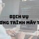 Dịch vụ chương trình máy tính.