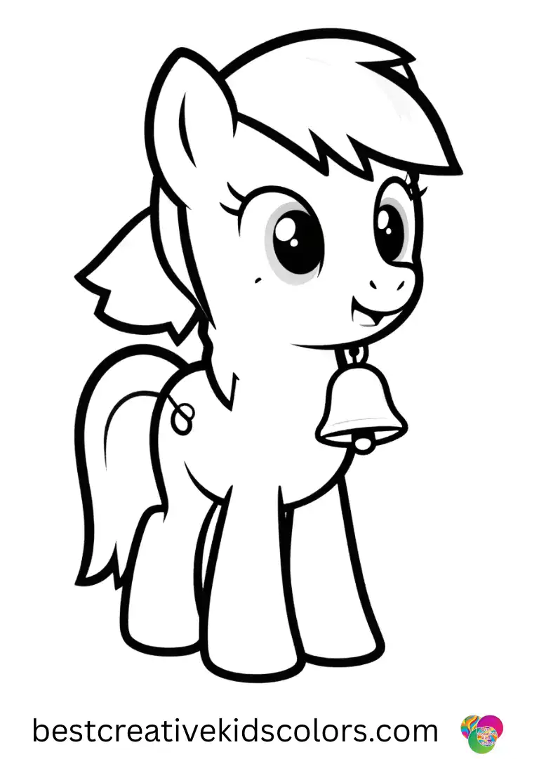 Coloring my little pony animals