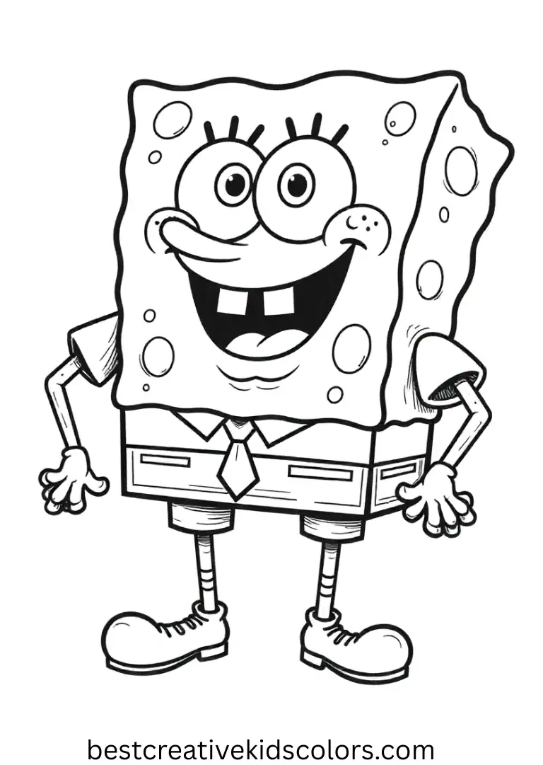Free printable spongebob coloring pages for kids