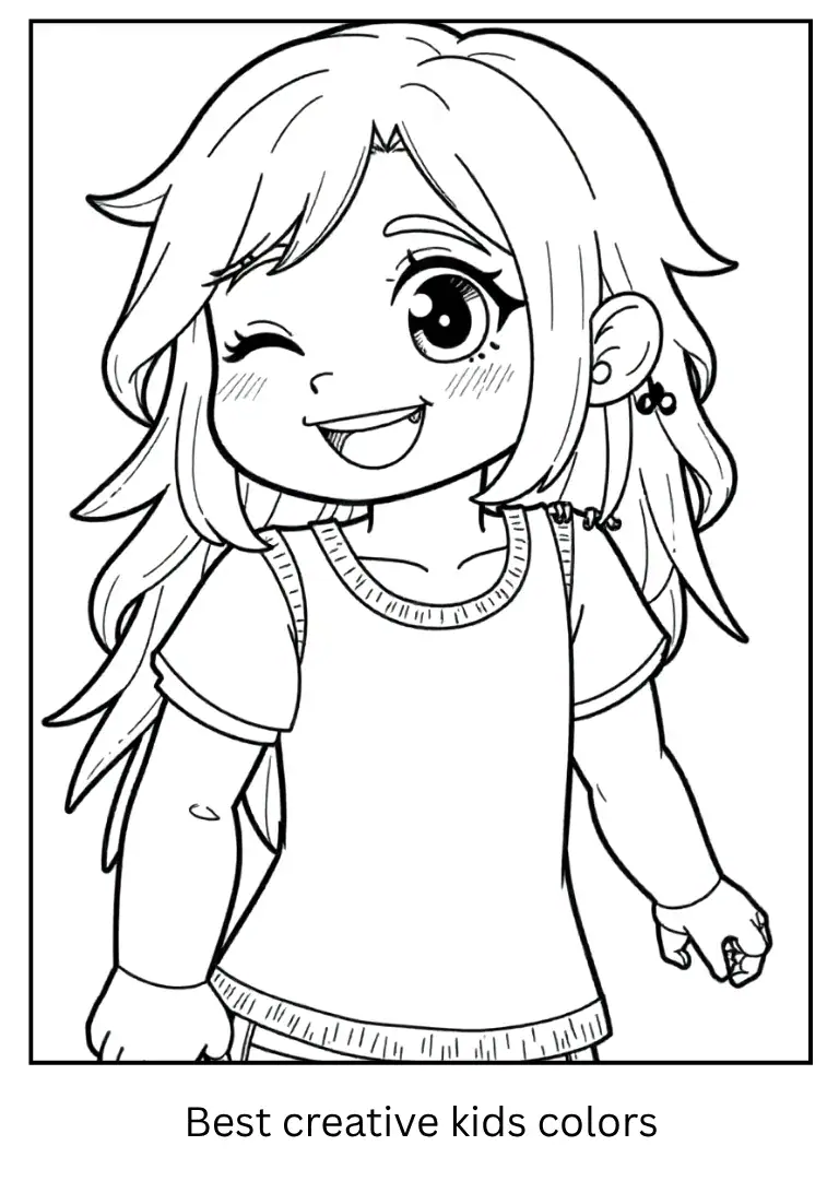 Minecraft Coloring Page – Parrot on Alexs Shoulder