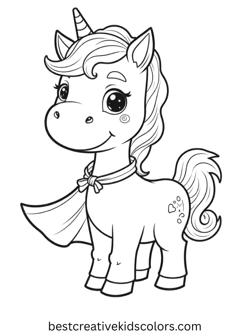 My Little Pony Superhero Adventure Coloring Page