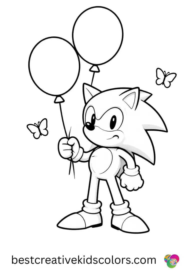 Sonic balloons fanart cute