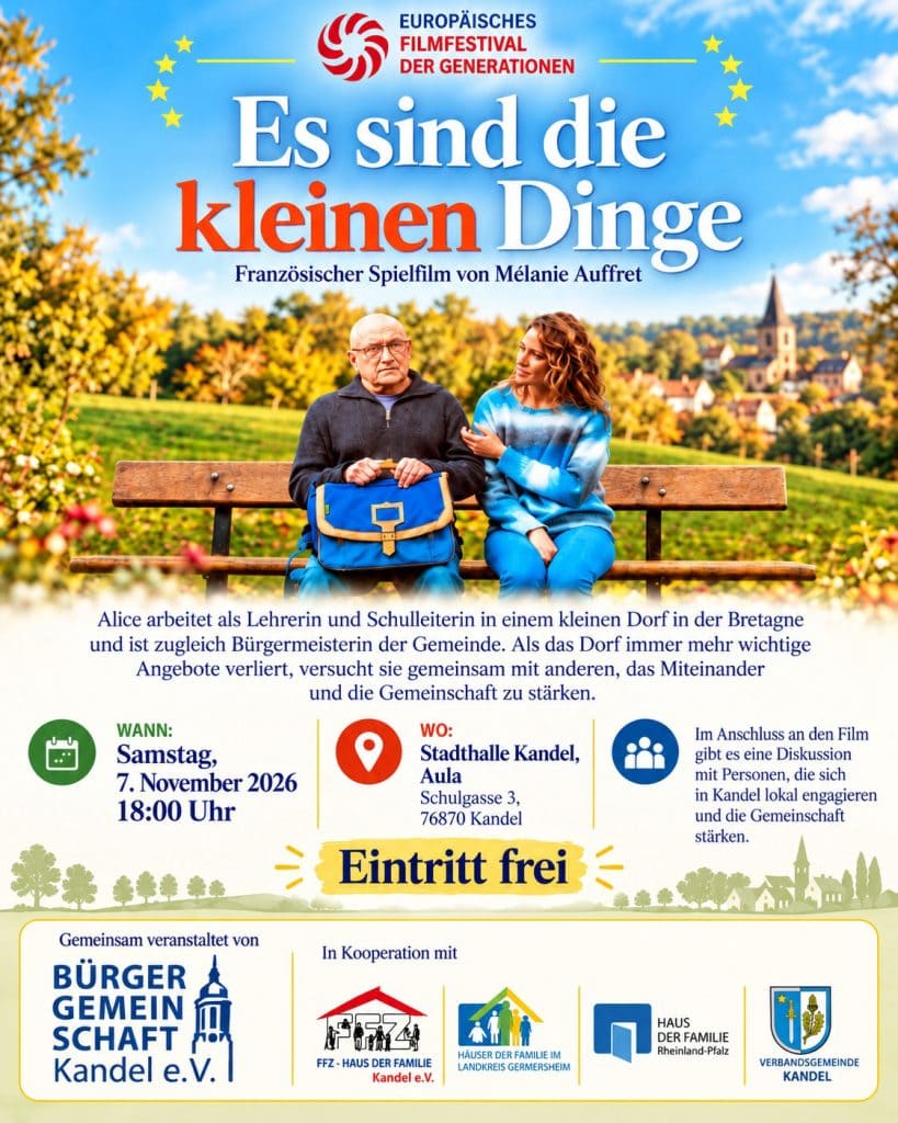 Filmfestival Plakat mit KI erstellt