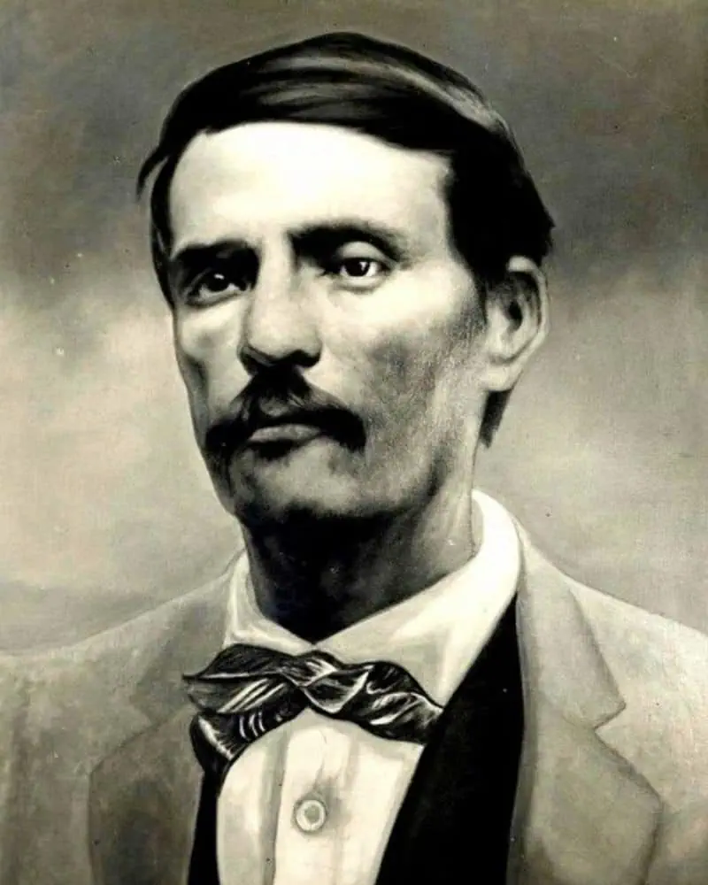 black and white photo of Macedonio Alcala, mexican composer and one of the most famous people from oaxaca mexico