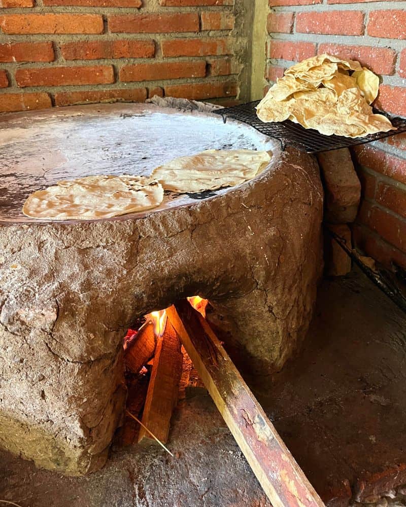 comal at Alfonsina Oaxaca Restaurant