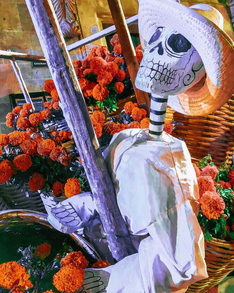 large oaxaca day of the dead decorations
