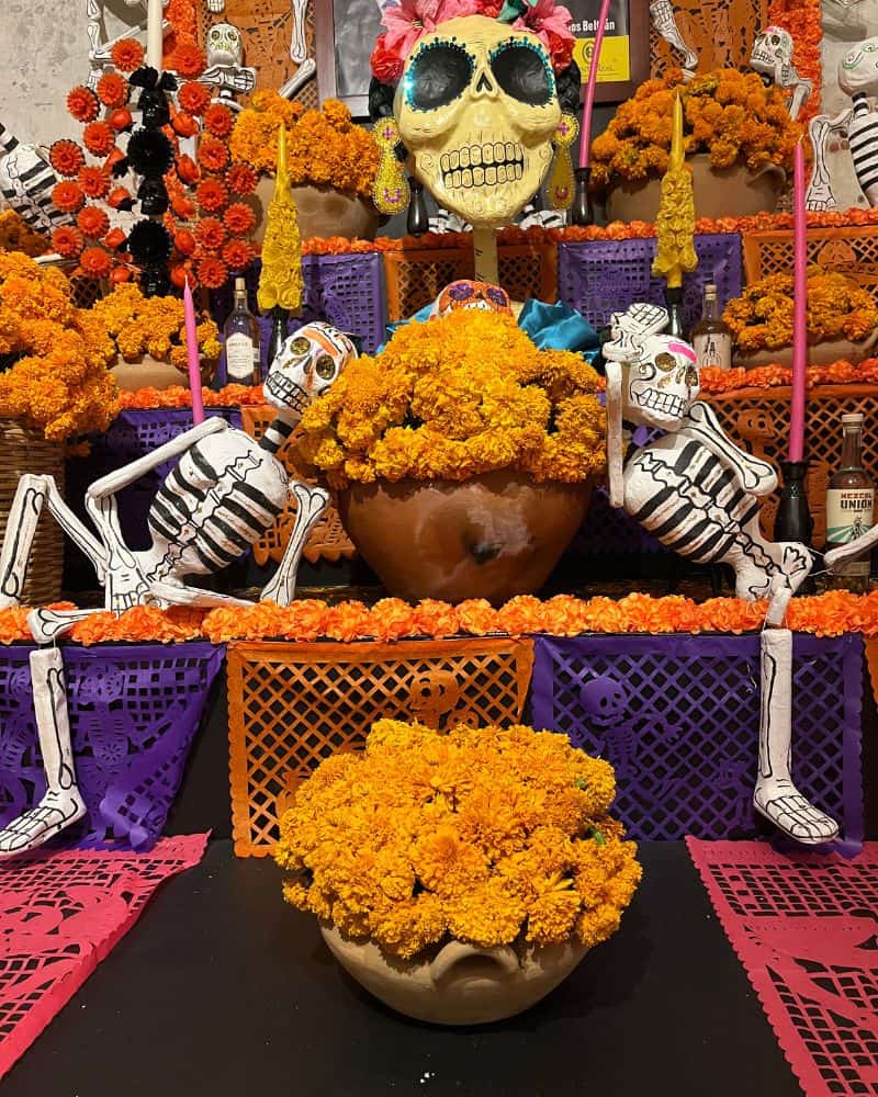 Oaxaca Day of the Dead altar