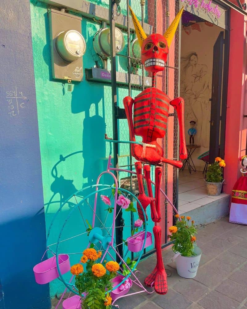large oaxaca day of the dead decorations