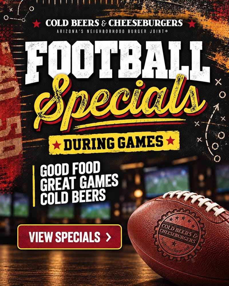Football Drink Specials