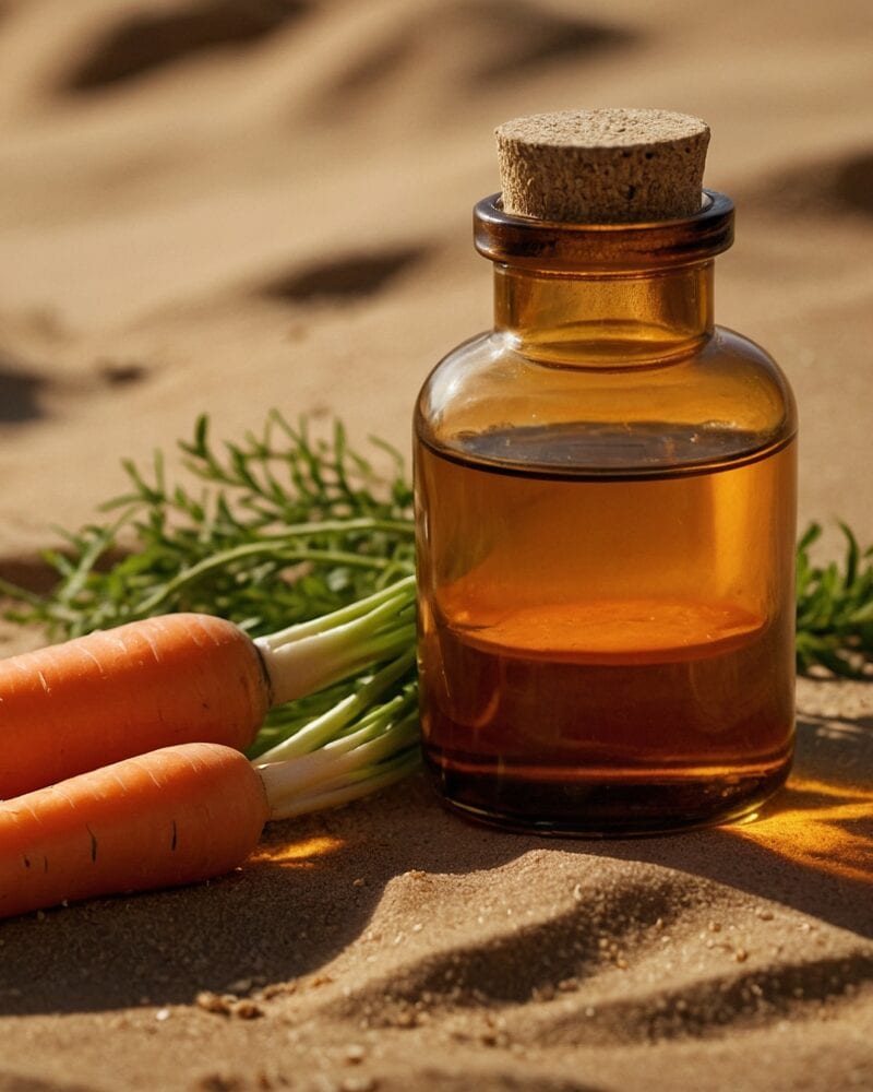 Huile de carotte bronzage : le guide complet pour un teint hâlé naturellement