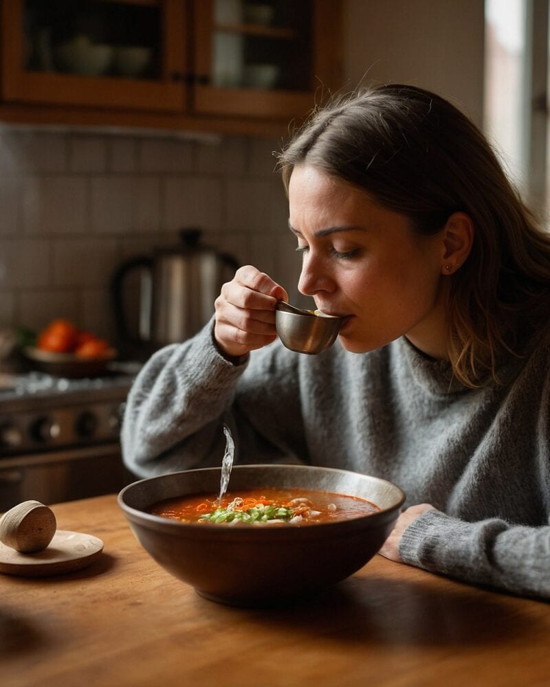 Rhinite gustative : pourquoi votre nez coule-t-il quand vous mangez ?