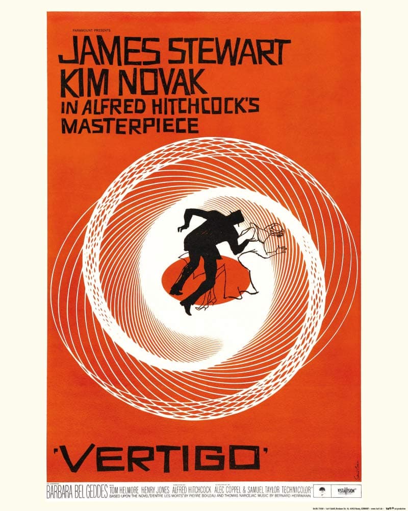 Vertigo Movie Poster Design