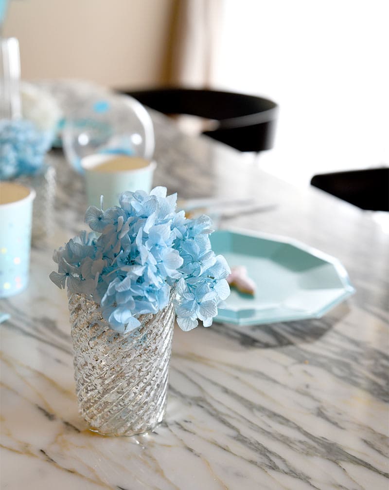 紫陽花誕生日パーティー