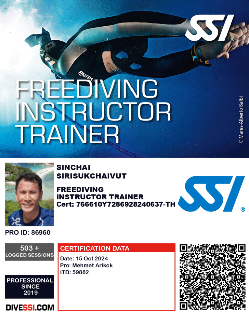 Freediving Instructor Trainer