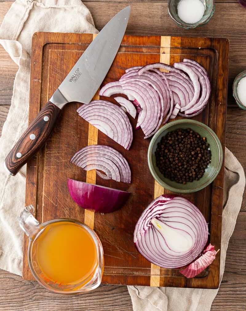 how to make pickled onions