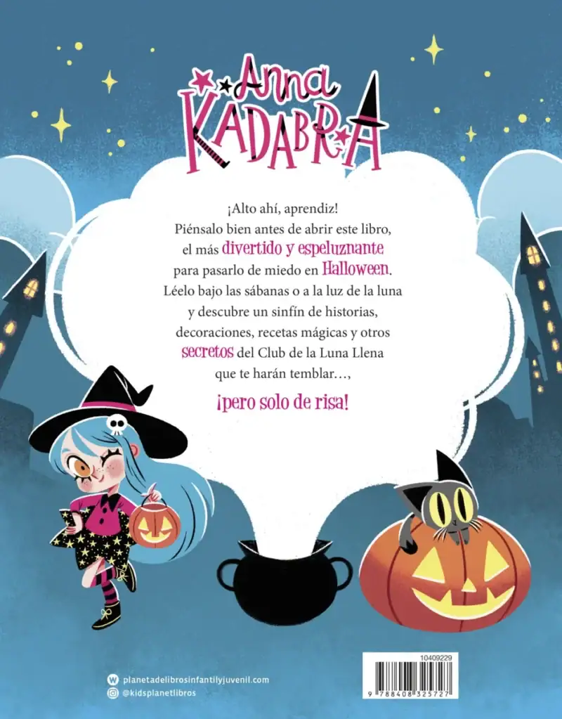 Anna Kadabra-Guía secreta de Halloween-contraportada