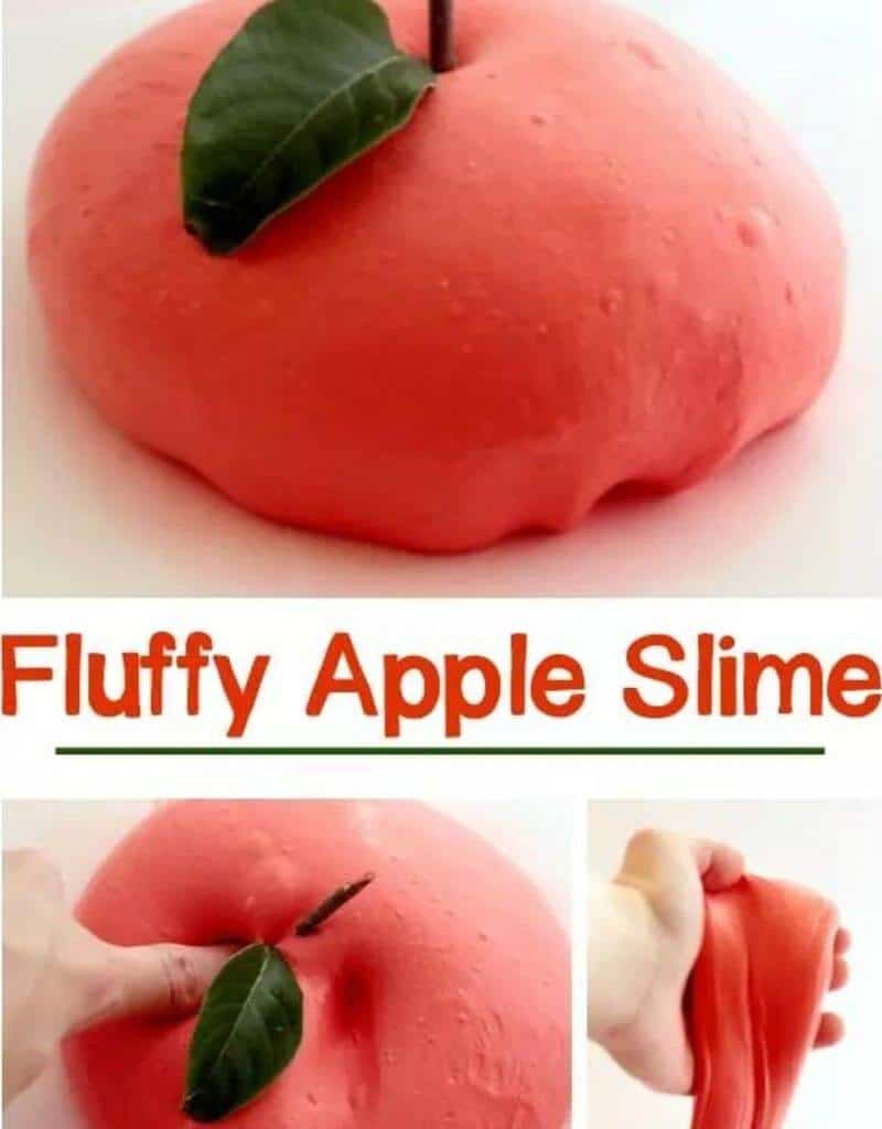 apple slime craft