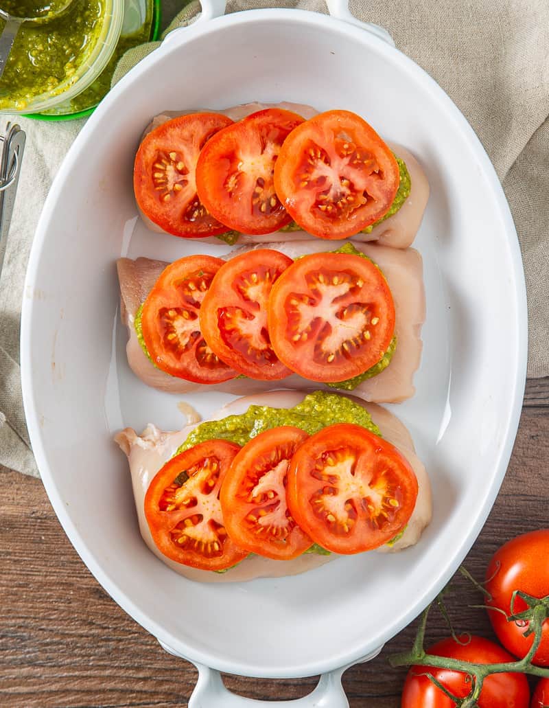 chicken breasts with tomatoes