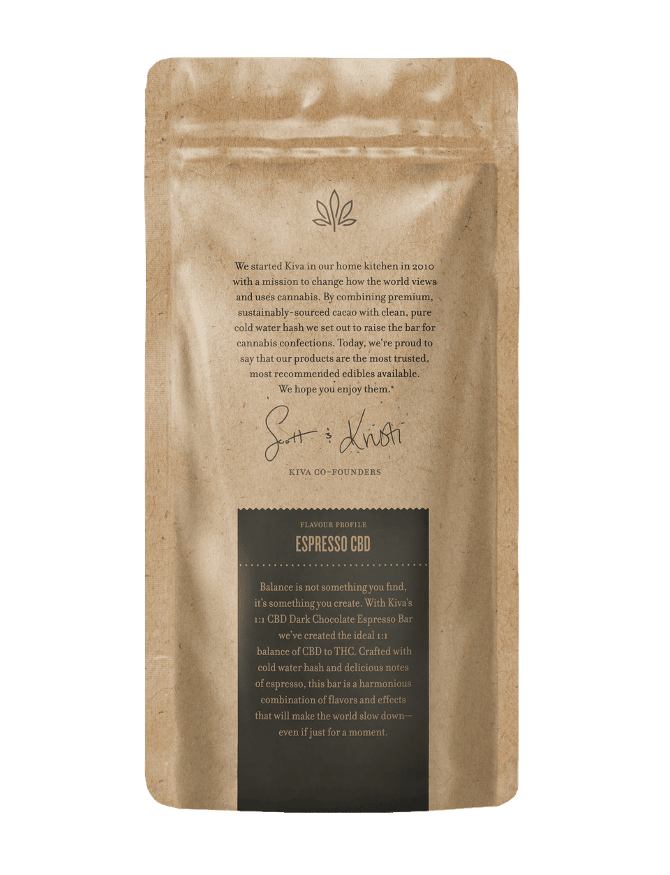 Espresso Dark Chocolate CBD 1:1 <br> Infused with Cold Water Hash <br> 10mg THC/CBD - Image 5