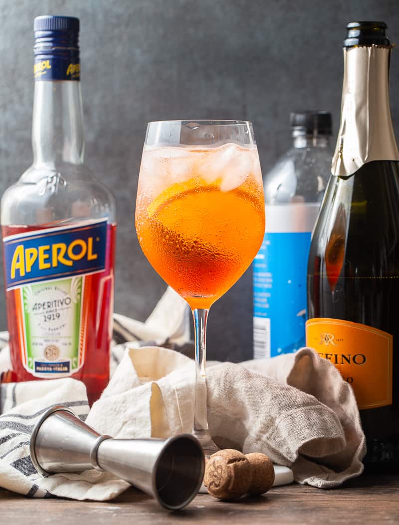 Aperol Spritz - Basil And Bubbly