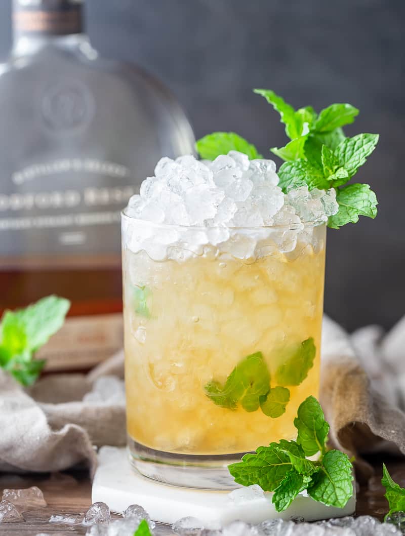 Classic Mint Julep in a rocks glass