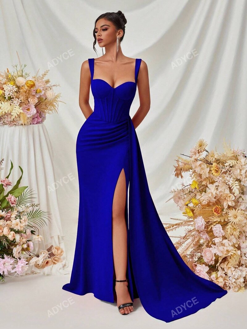 Vestido Azul Corset