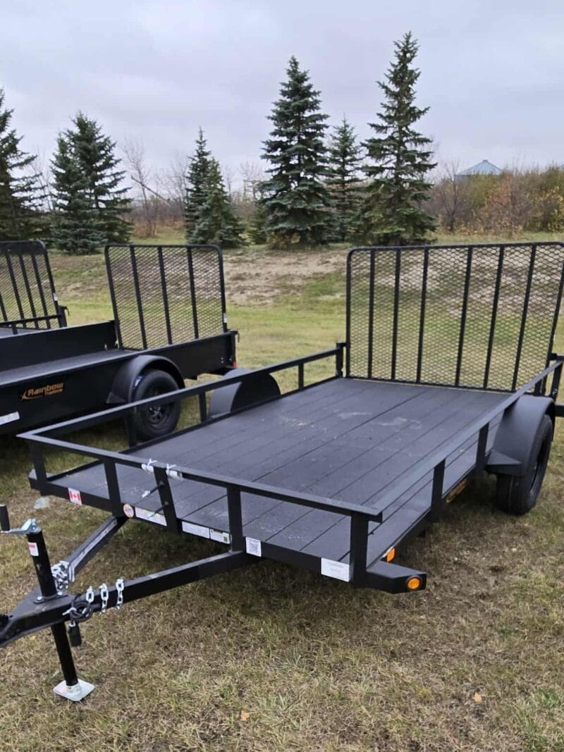 7' x 12' Angle Iron Side w 3500 lbs. Axle.