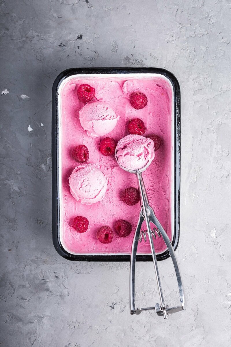 raspberry ice cream recipe
