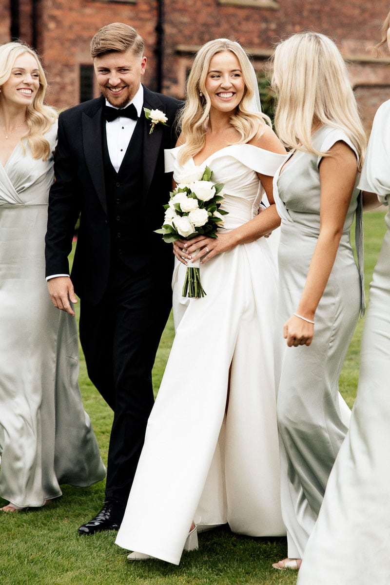 A beautiful Colshaw Hall wedding in Cheshire, captured by ER Photography. Relaxed, natural wedding photography of Millie & Luke’s celebration at Colshaw Hall.