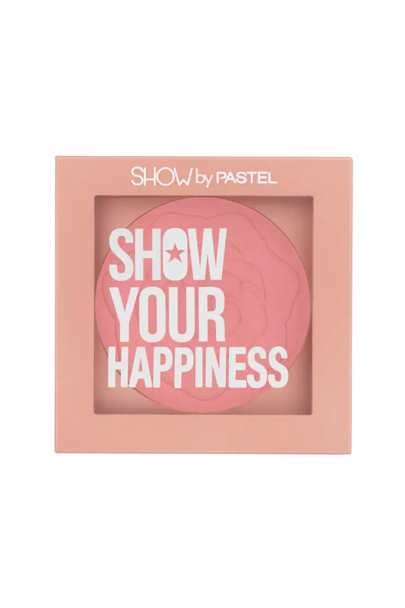 SHOW BY PASTEL SHOW YOUR HAPPINESS BLUSH - რუმიანა