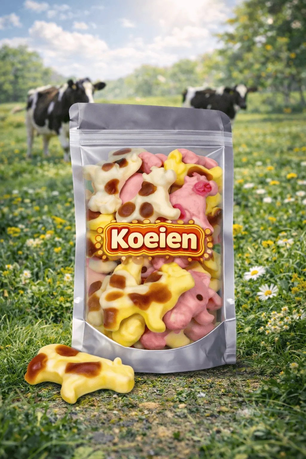 Trolli koeien snoep – zachte gummies in koe-vorm met fruitige smaak