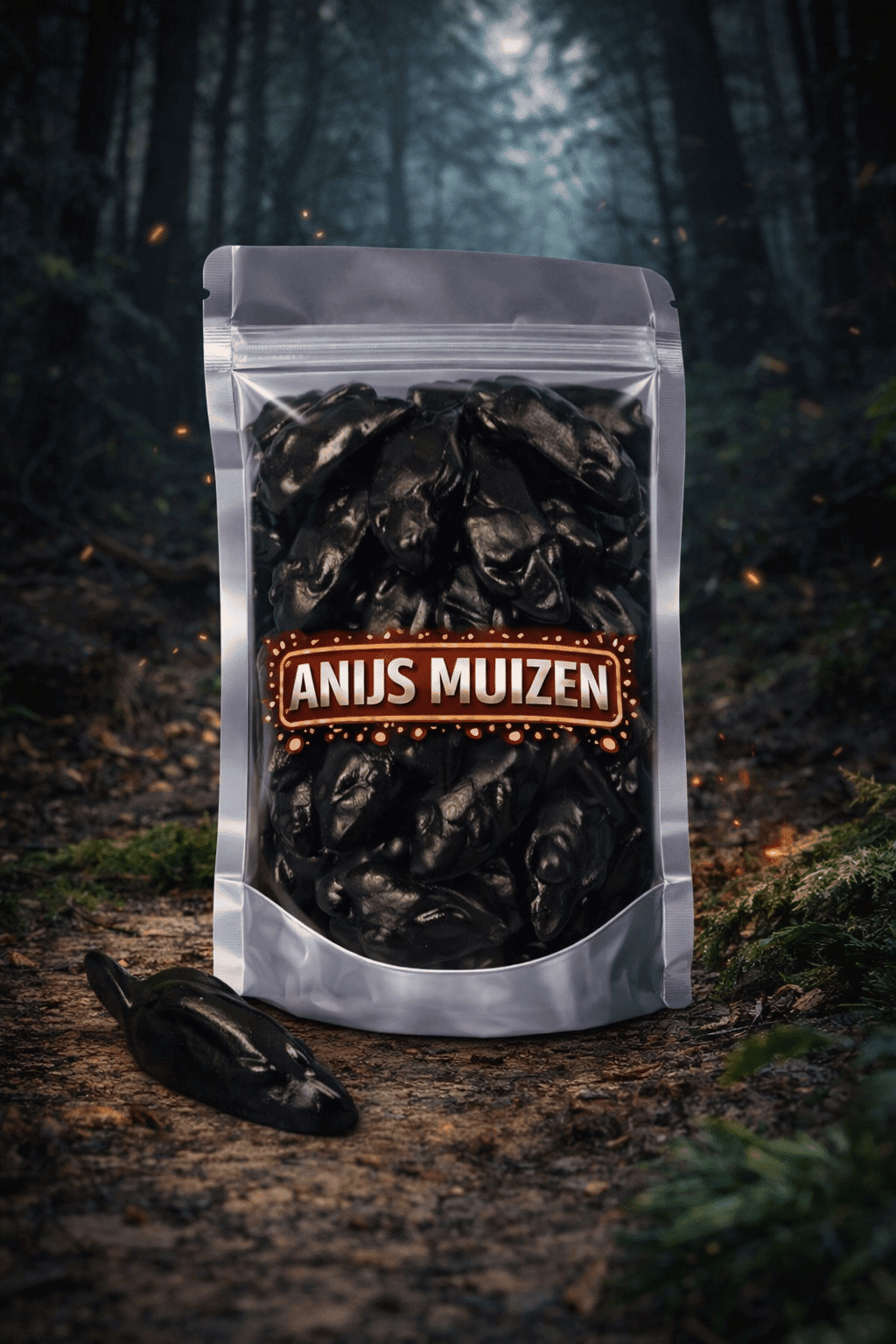Frisia anijsmuizen snoep met anijssmaak. Anijs muizen drop