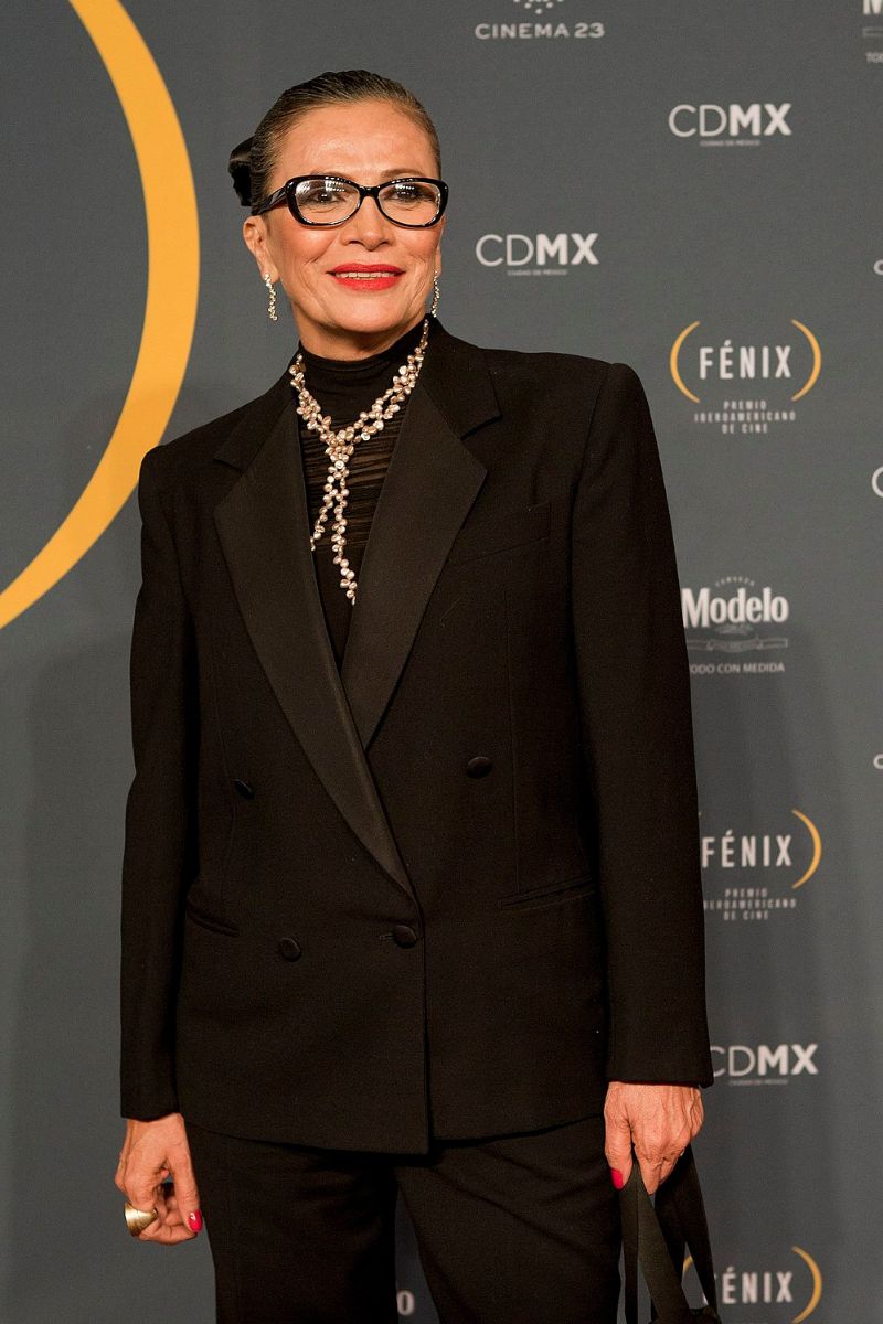 mexican actress patricia reyes spindola at a premier