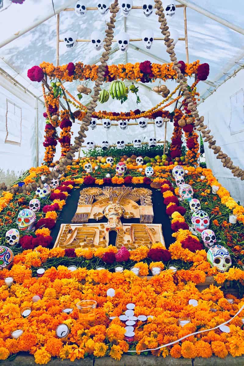 Oaxaca Day of the Dead altar
