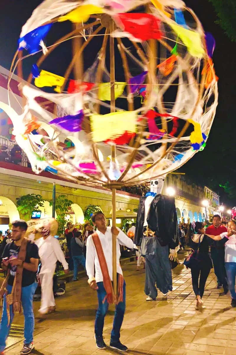 Oaxaca Day of the Dead parade