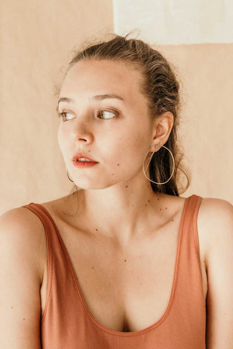 maxi boucle doreille barre graphique