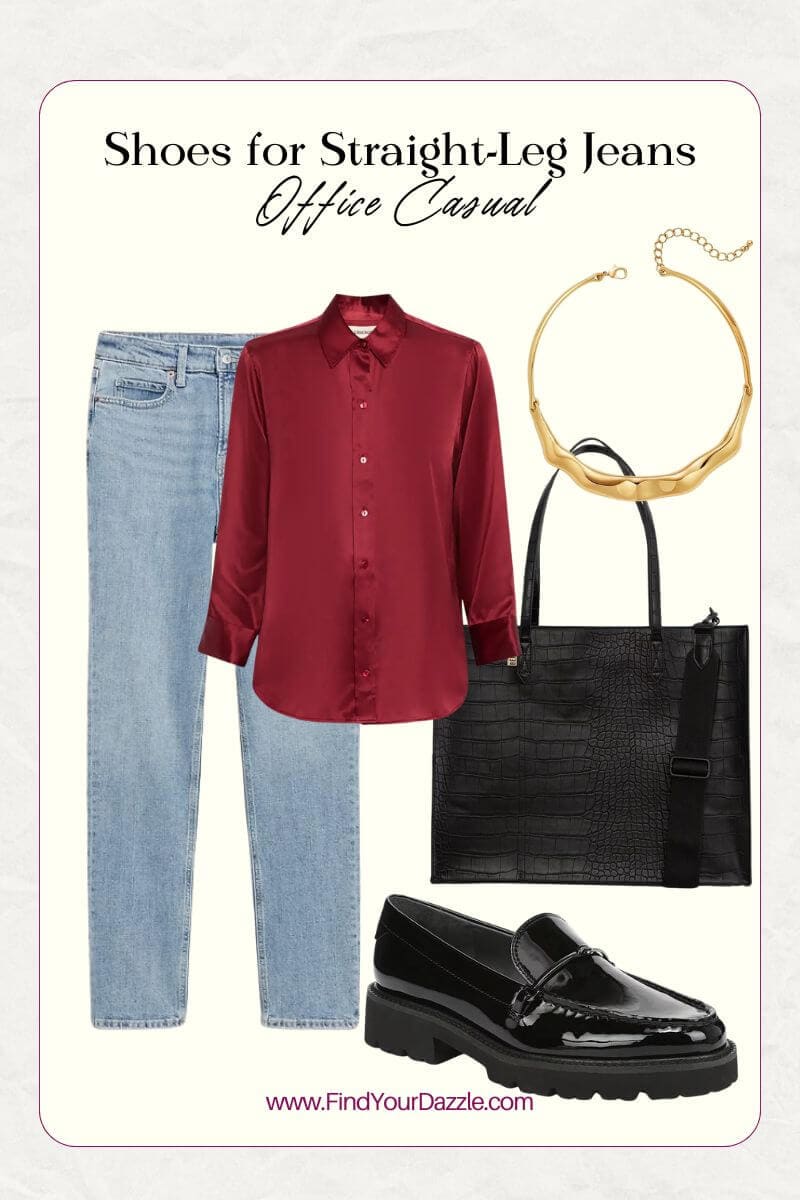 Shoes to Wear with Straight Jeans Shoes to Wear with Straight Jeans: Office Casual