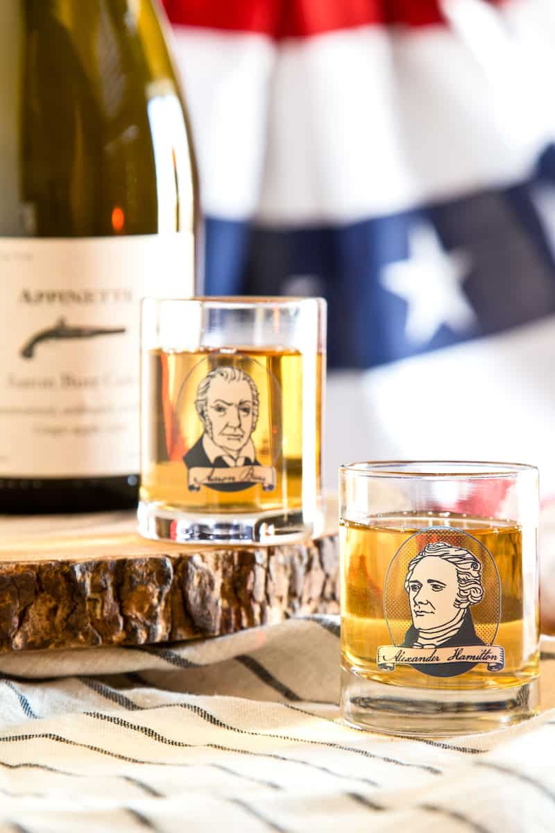 Hamilton cocktail shots