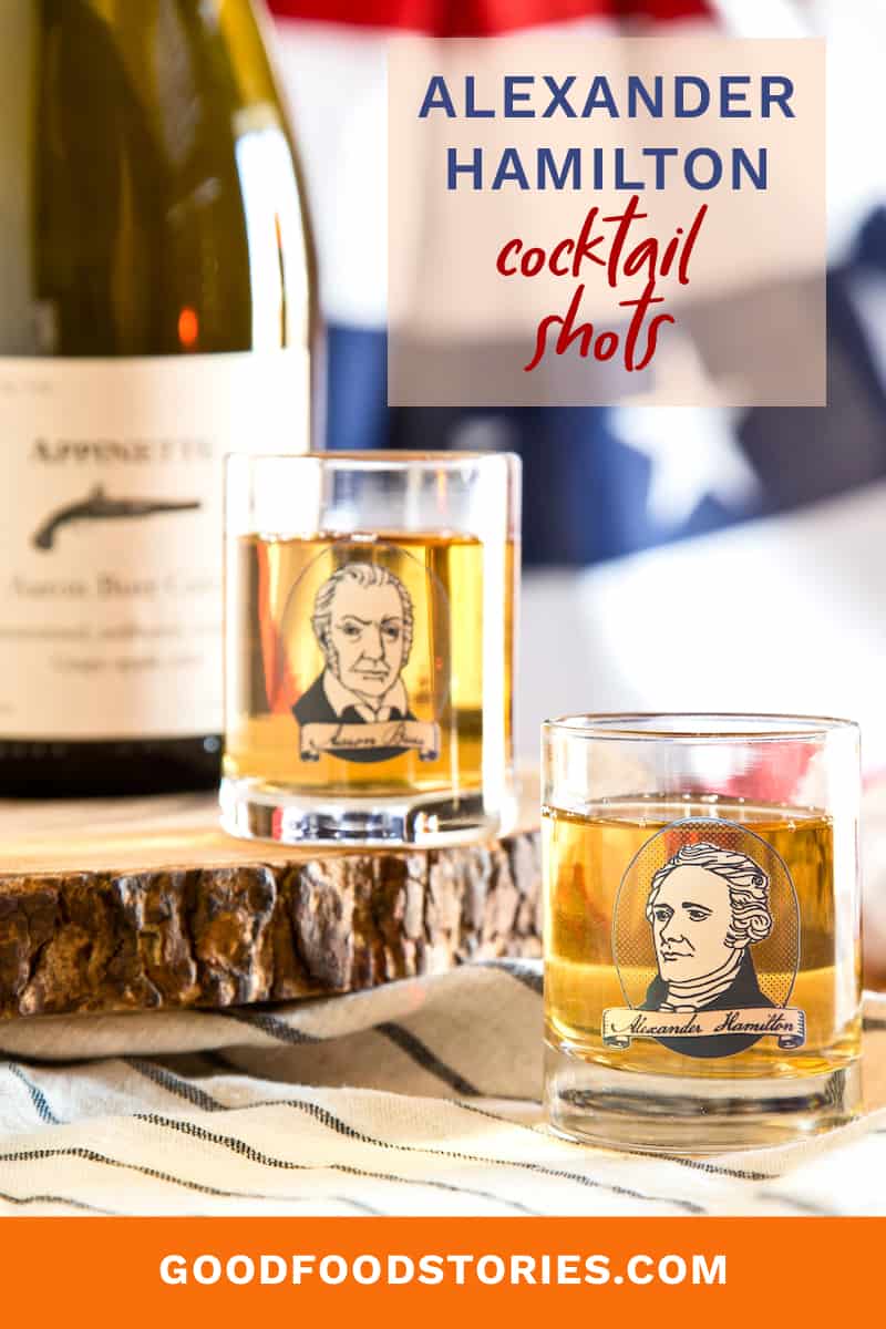 Hamilton cocktail shots