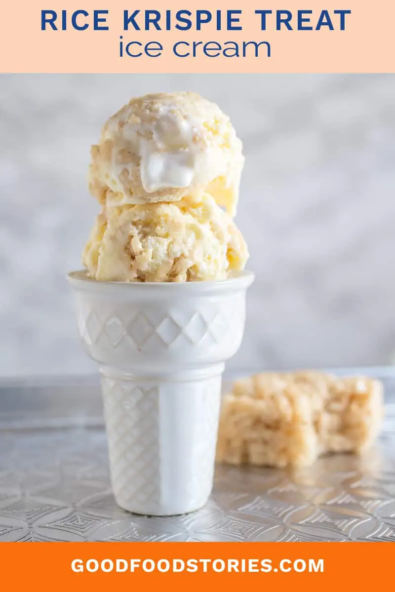 rice krispie treat ice cream