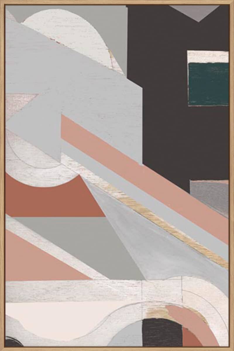 Gray Wood III - Canvas Gallery Natural
