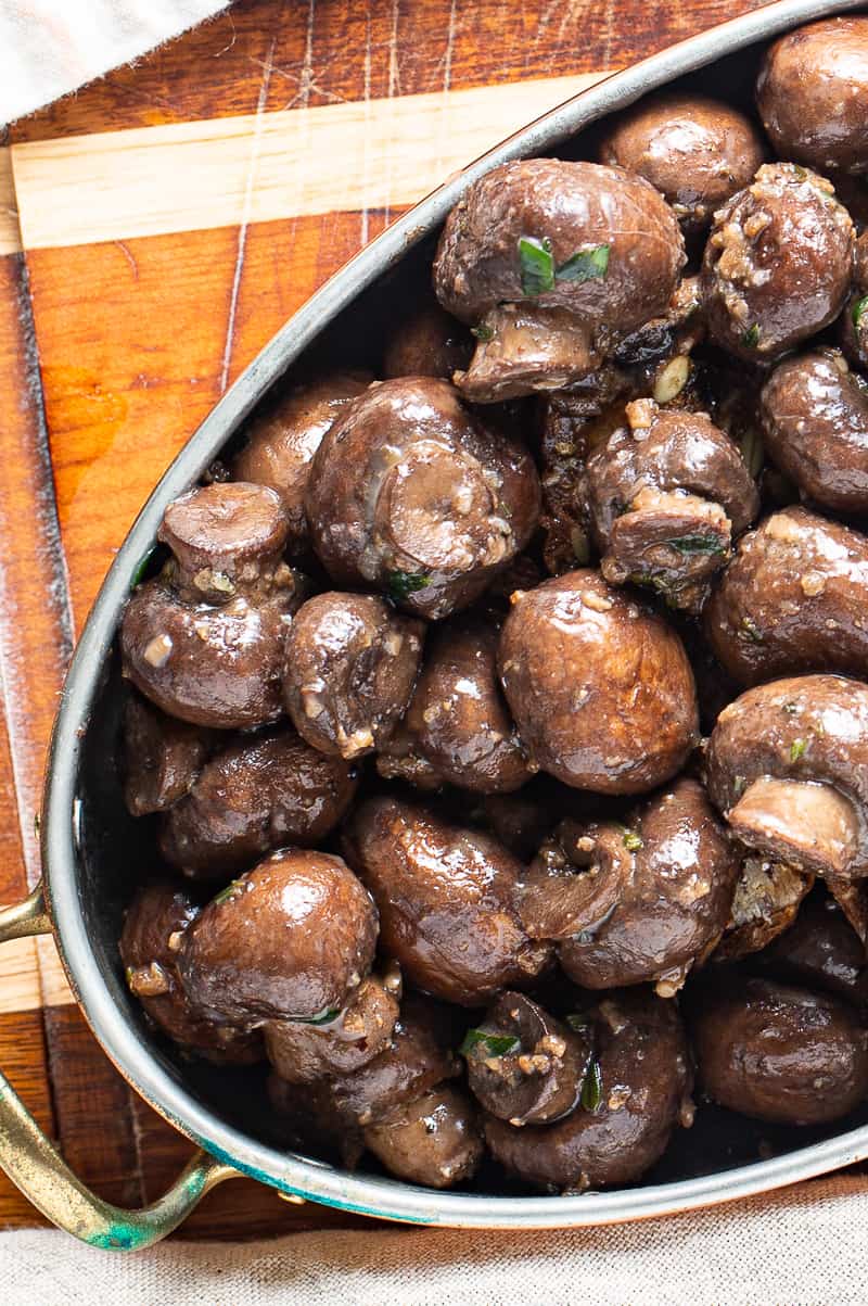 button mushroom recipe