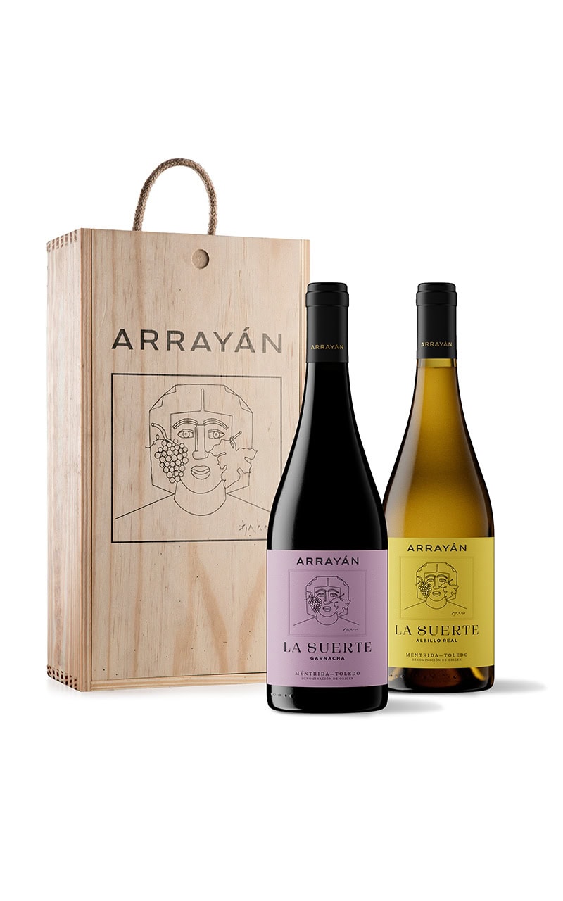 Wine Gift Set: La Suerte Garnacha & Albillo Real