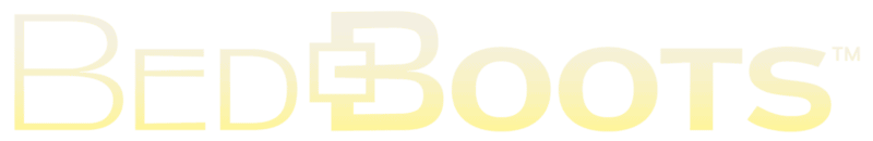 BedBoots Logo gradient yellow