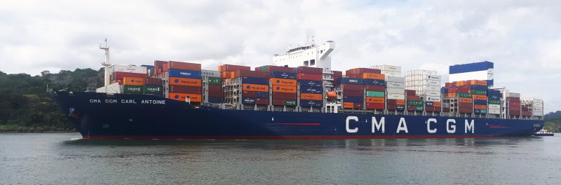 Huge ships you see on the Partial Transit
