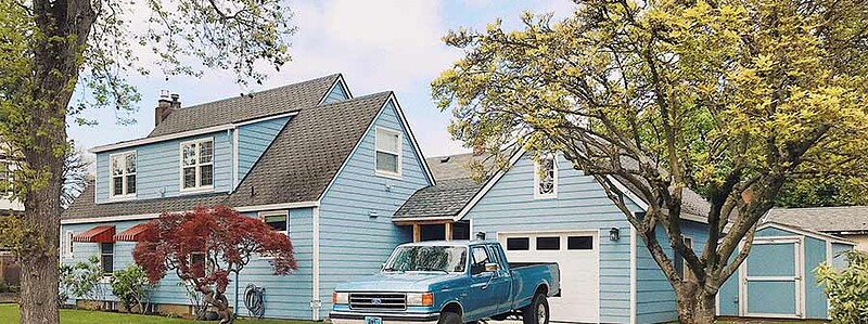outside of a home