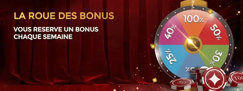 Pack de bienvenue Unique Casino : jusqu'à 3000 euros et 100 tours gratuits