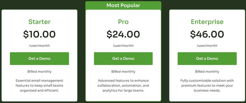 emailgistics-pricing