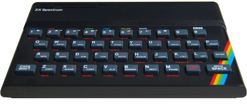 Der Sinclair ZX Spectrum (Foto: The Old Computer)